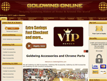 Tablet Screenshot of goldwingonline.com
